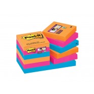 ЛИСТЧЕТА САМОЗАЛЕПВАЩИ 3М POST-IT SUPER STIKY BANGKOK 47/47 90Л МИКС.