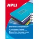 ЕТИКЕТИ ПОЛИЕСТЕРНИ APLI 210/297 ПРОЗРАЧНИ