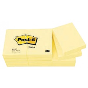 ЛИСТЧЕТА СЗЛ 3М POST-IT 38X51 ЖЛТ 653.