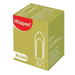 КЛАМЕРИ MAPED 32ММ 100БР.