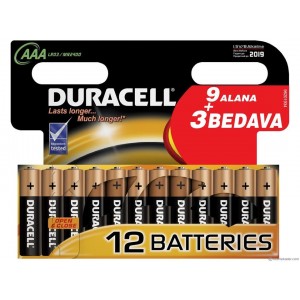 Батерии Duracell AAA.