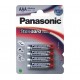 БАТЕРИЯ PANASONIC STANDART LR03 AAA 4БР./БЛИСТЕР.